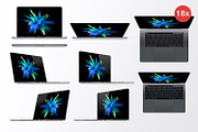 Apple MacBook Pro with Touchbar, a Mac Mockup by RadekBroz (Thumbnail 4 of 5)