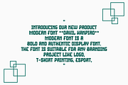 Davil Kanpiro, a Serif Font by albert_kalingga (Thumbnail 2 of 5)