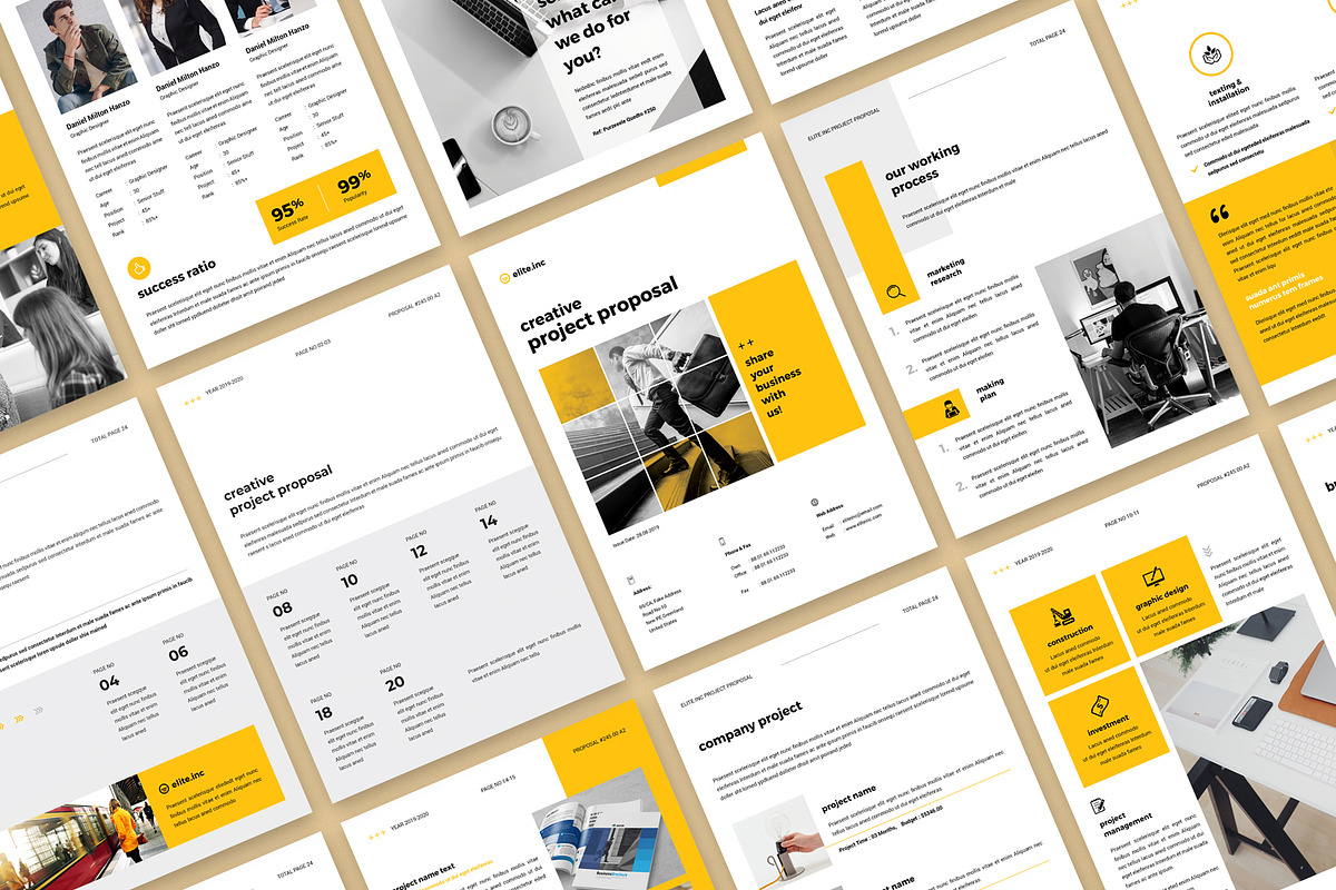 Proposal, a Brochure Template by Orcshape Studio (Photo 2 of 10)