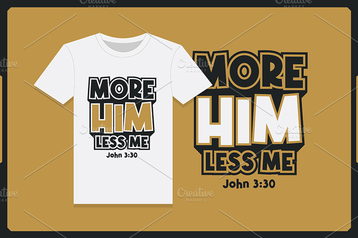 10 in 1 - Christian Shirt Templates, a Shirt Mockup by Intenseartisan_Stock (Photo 7 of 11)