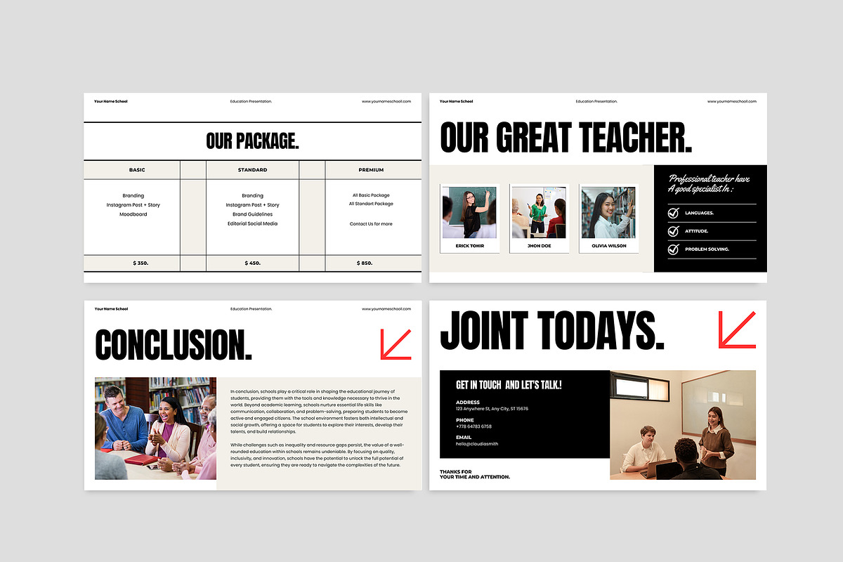 Education Presentation Template, a Presentation Template by Occy Design (Photo 4 of 5)