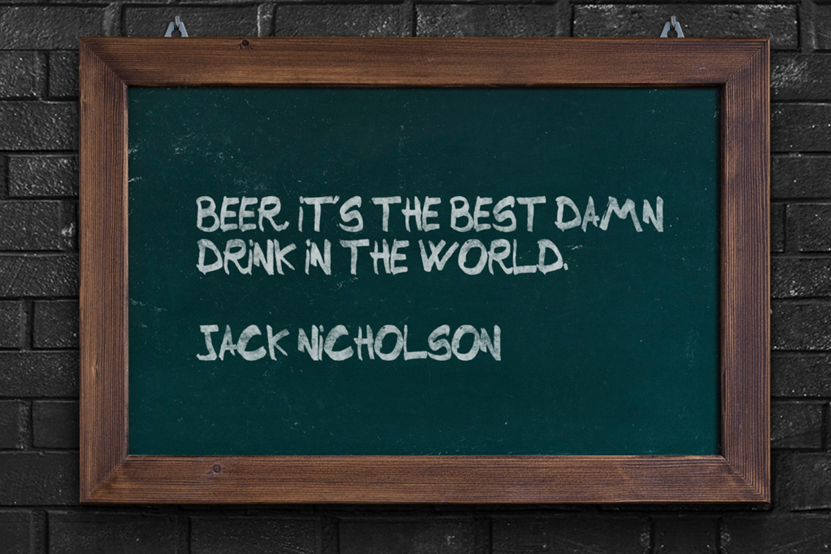 Beer Script Typeface preview 4