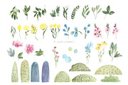 Easter Rabbit. Watercolor set, an Illustration by Love Watercolor Store (Thumbnail 6 of 9)
