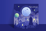 Halloween horror pumpkin banner set, a Poster Template by hkmonir (Thumbnail 2 of 4)