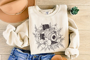 Vintage Retro Camera Png, Boho, an Illustration by SharpMarketplace (Thumbnail 8 of 9)