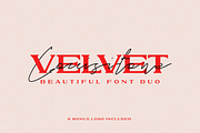 INTRO SALE 50%OFF | VELVET LOUSITONE, a Script Font by Haws.std (Thumbnail 1 of 7)