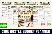 Side Hustle Budget Planner, a Stationery Template by Designmela01 (Thumbnail 1 of 5)