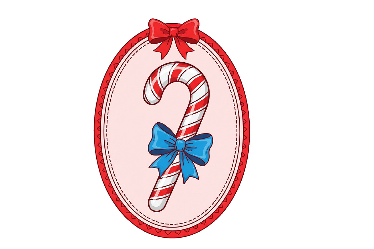 Christmas Coquette Frame Clipart, an Illustration by Design Market (Photo 5 of 6)