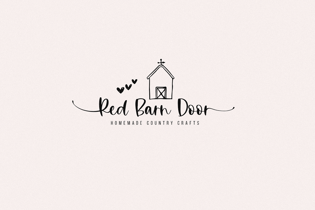 Farmhouse Doodles Font preview 4
