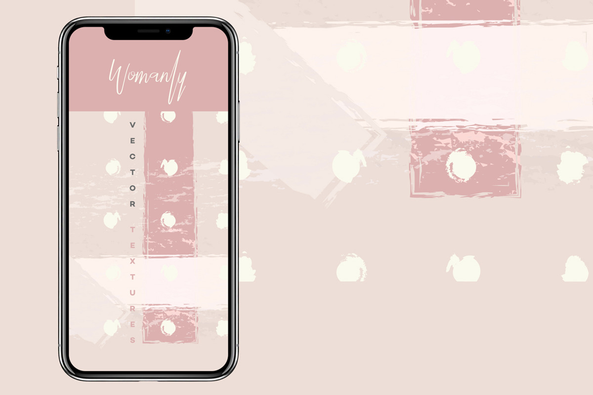 Womanly- Artistic Vector Textures, a Texture Graphic by Polar Vectors (Photo 22 of 22)