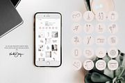 INSTAGRAM HIGHLIGHTS / story sketch, a Social Media Template by KruthDesign (Thumbnail 2 of 4)