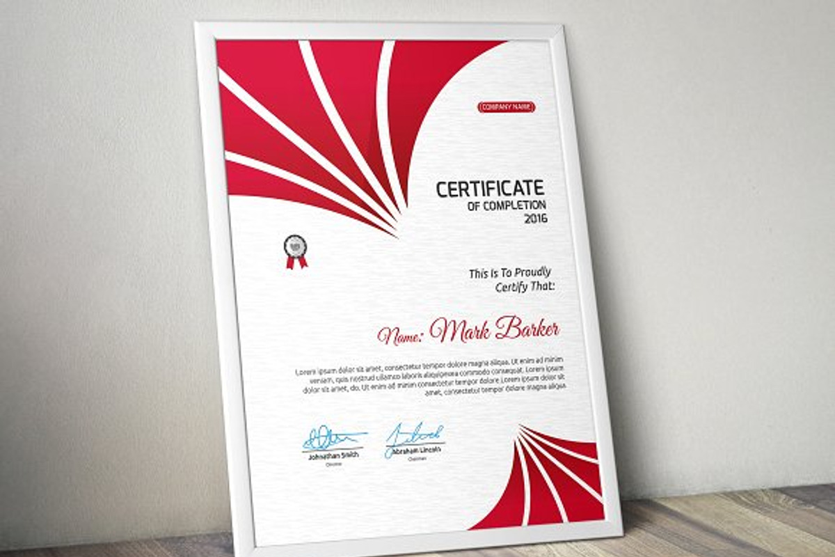 Ultimate Certificate Bundle, a Stationery Template by Curve Design (Photo 75 of 83)