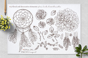 Boho And Tribal Graphic Collection, an Illustration by alexrockheart (Thumbnail 6 of 9)