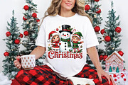 Christmas Snowman Elf PNG Design, a Seasonal Illustration by DreamPrint404 (Thumbnail 4 of 6)