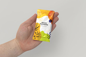 Pouch Packaging Mockup - 8 Views