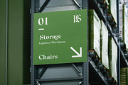 Logo Mockup Logistic Sign, a Product Mockup by Asylab (Thumbnail 3 of 5)