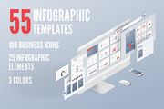 Infographic Presentation Templates, a Presentation Template by Chuhastock (Thumbnail 3 of 13)