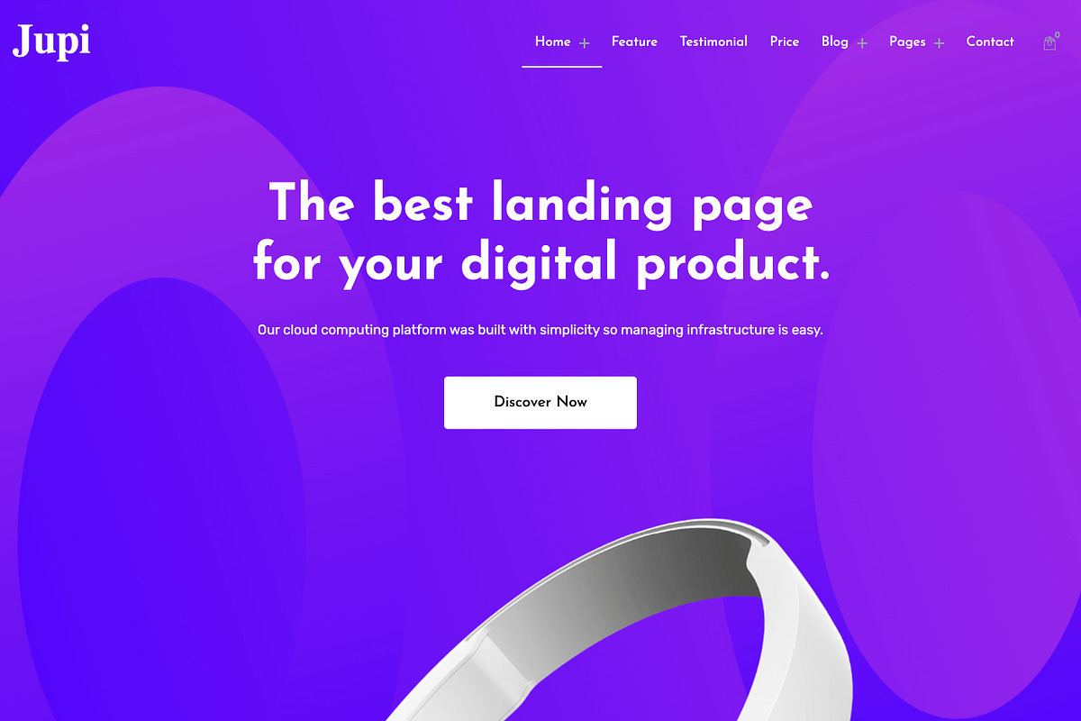 Product Landing Theme WP Elementor, a WordPress Template by UInstrument (Photo 6 of 6)
