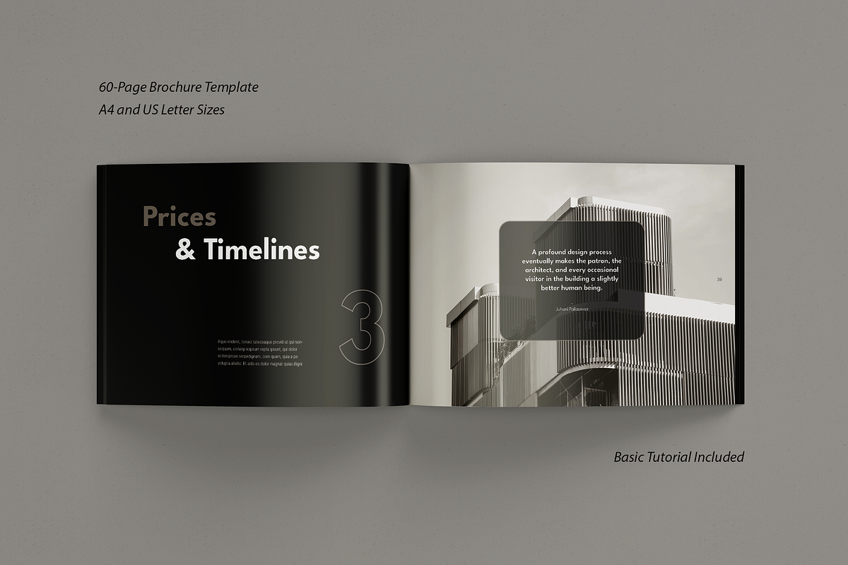 Corvus Brochure Template, a Brochure Template by SlideStation (Photo 3 of 11)