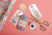 SCANDINAVIAN MOTIFS. Vector Set, an Animal Illustration by Irina Skaska (Thumbnail 5 of 13)