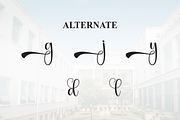 College | Script Font, a Handwritten Font by Scratchones (Thumbnail 8 of 9)