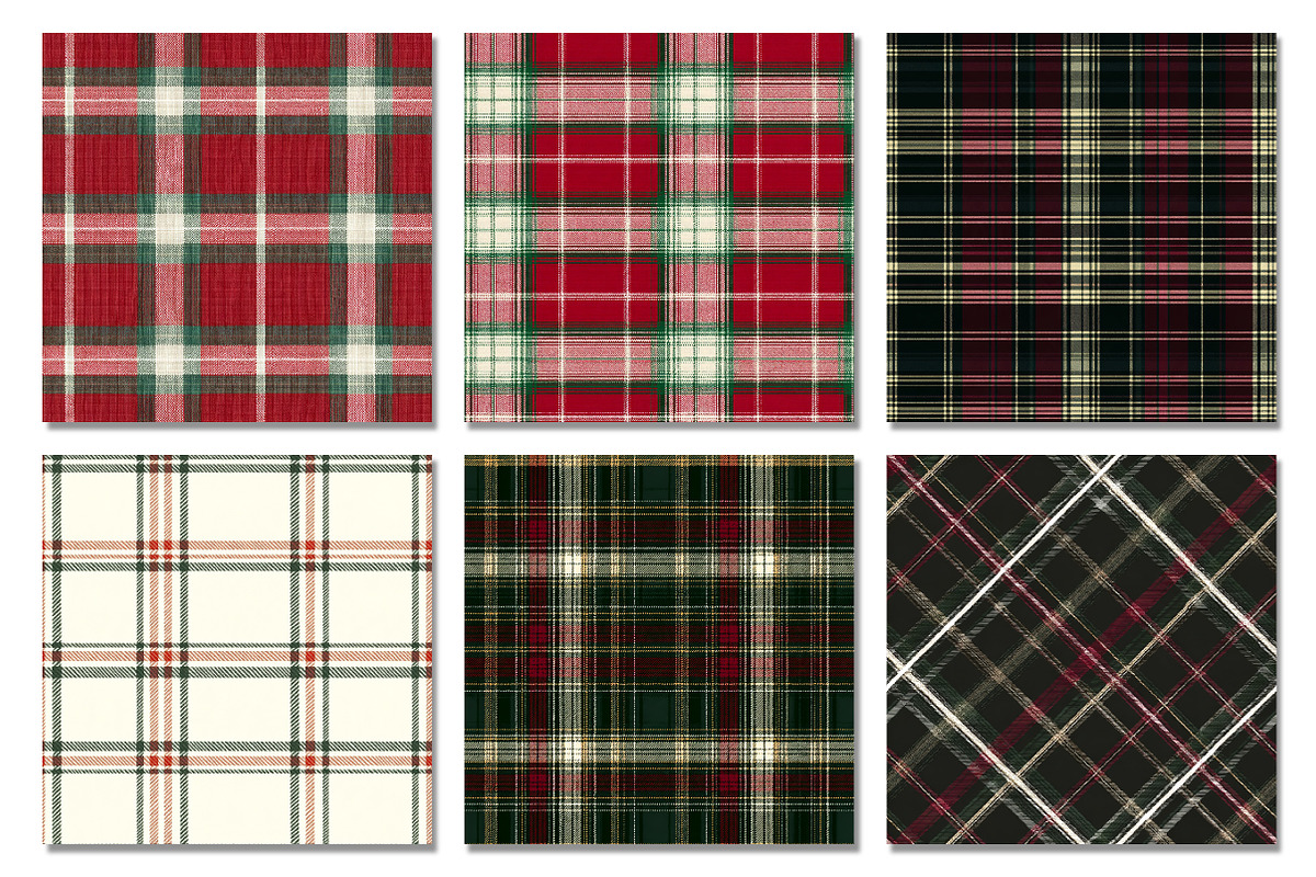 Christmas Plaid Seamless Pattern, a Texture Graphic by Dream Creation (Photo 5 of 7)