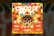 Cinco de Mayo Flyer Template, a Flyer Template by RTXdesinger99 (Thumbnail 3 of 3)
