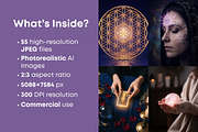 Spiritual Stock Photo Bundle, an Arts & Entertainment Photo by Selenique Studio (Thumbnail 2 of 9)