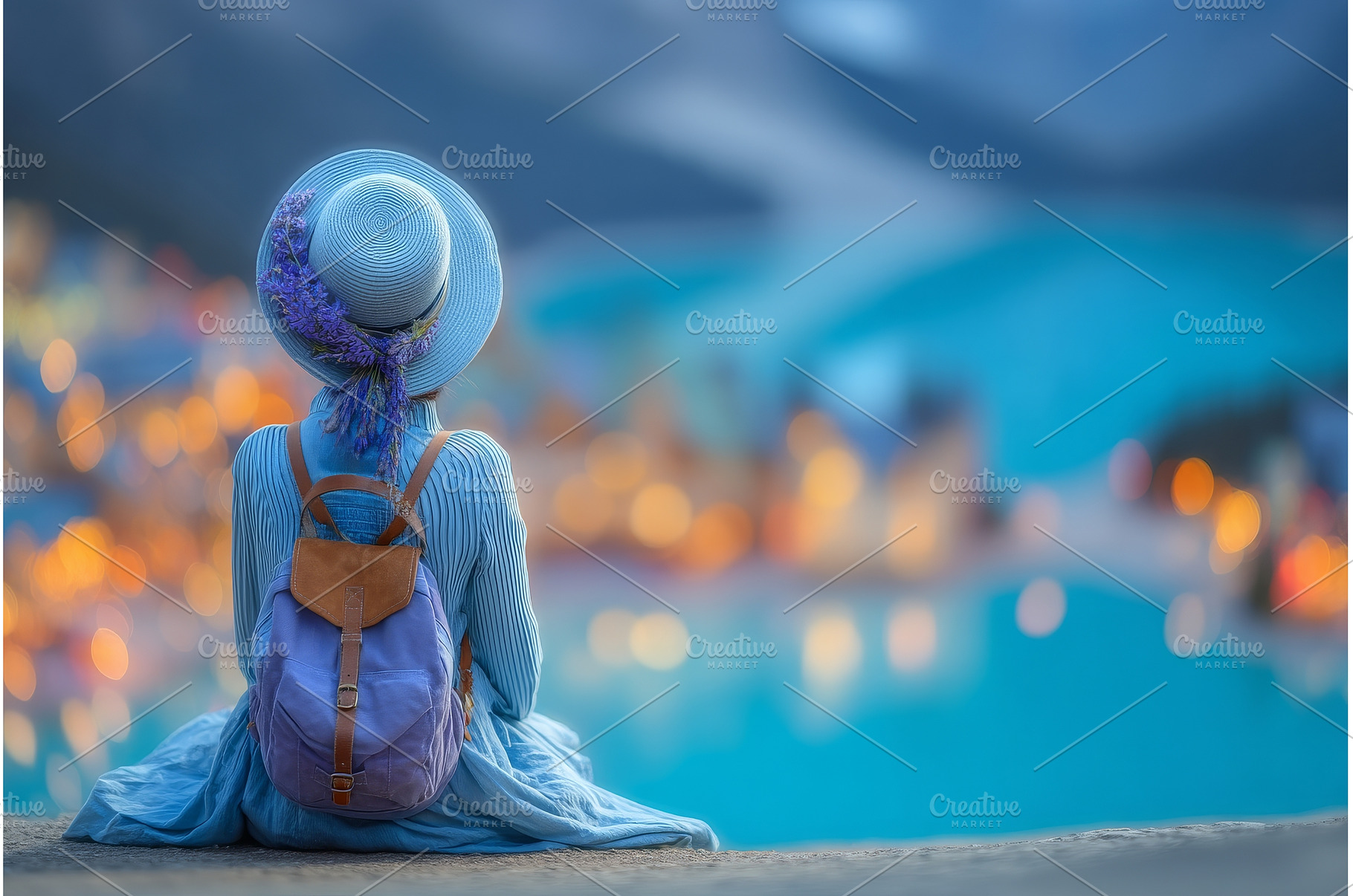 A young female traveler takes, a Nature Photo by ZinetroN