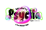 Psycila A Fun Display Font, a Handwritten Font by Tera Asset Garage (Thumbnail 1 of 7)