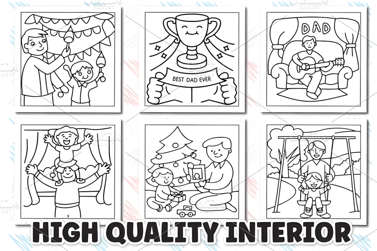 Bold & Easy Father’s Day, a Seasonal Illustration by Design Station (Photo 3 of 7)