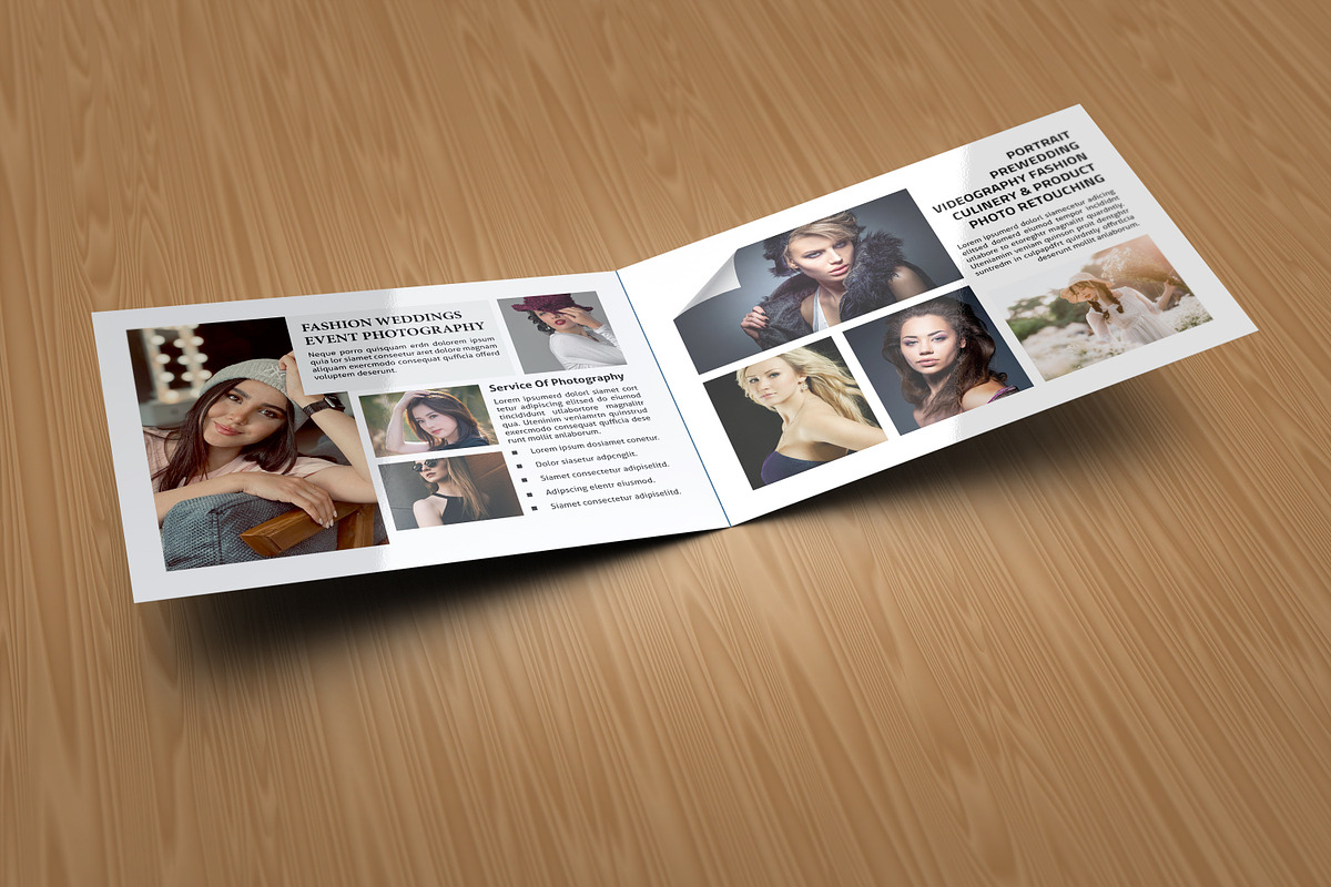 Photography Brochure Template, a Brochure Template by retrographix (Photo 4 of 6)