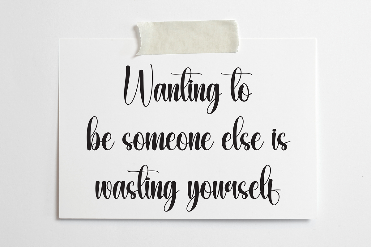Wednesday | Script Font, a Handwritten Font by Scratchones (Photo 2 of 9)
