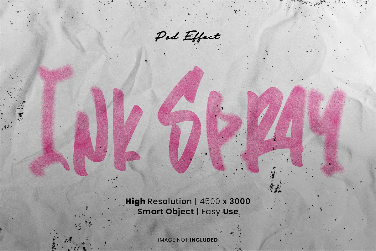 Spray Psd Effect, a Layer Style Add-On by WudelMbois Studio (Photo 1 of 3)