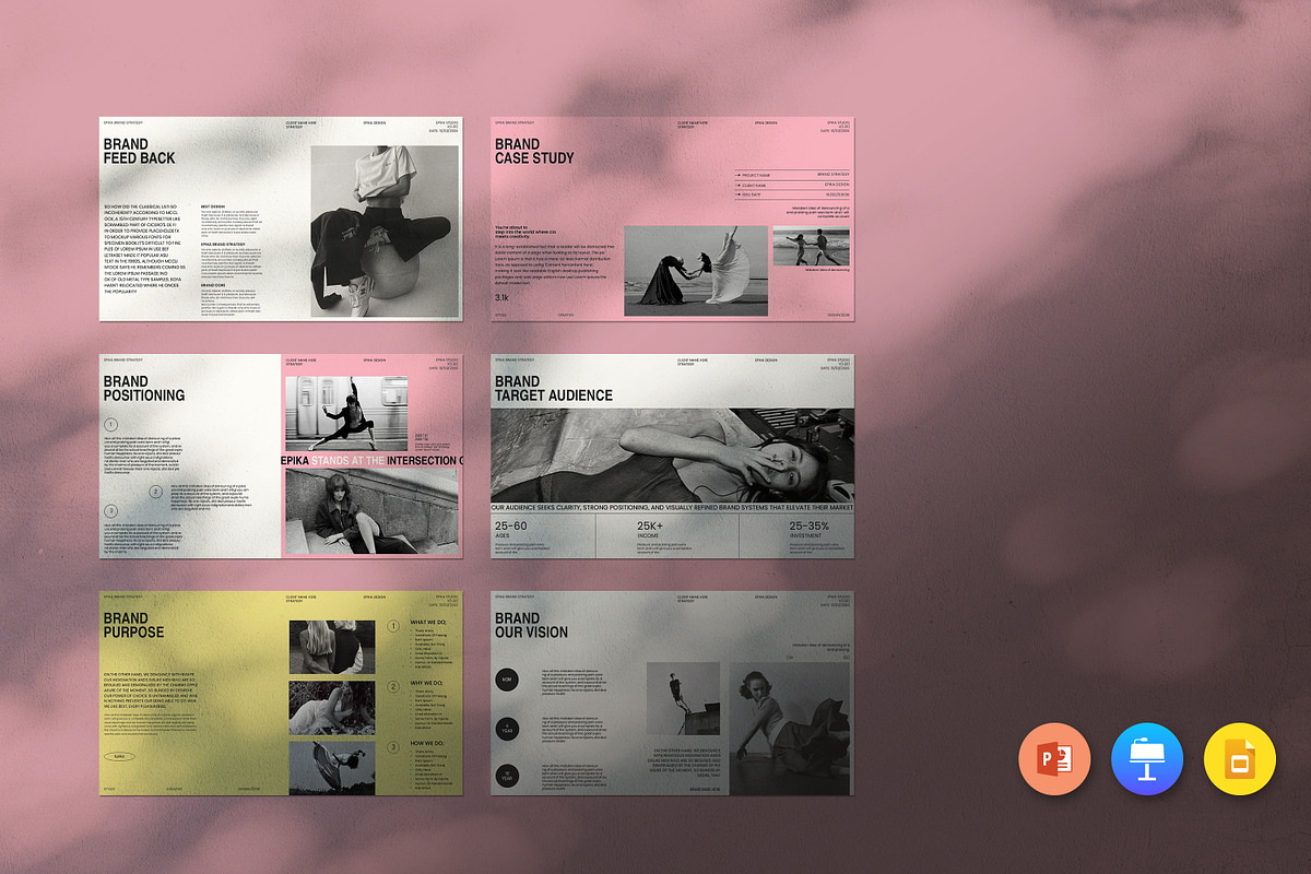 EPIKA - Brand Strategy Presentation, a Presentation Template by CreativexGenius (Photo 8 of 11)
