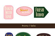 +73 Bakery Badges & Labels, an Object Graphic by The Journey Atelier (Thumbnail 3 of 15)