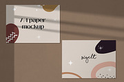 Horizontal paper mockup, an Advertising Mockup by Sigelt (Thumbnail 3 of 5)