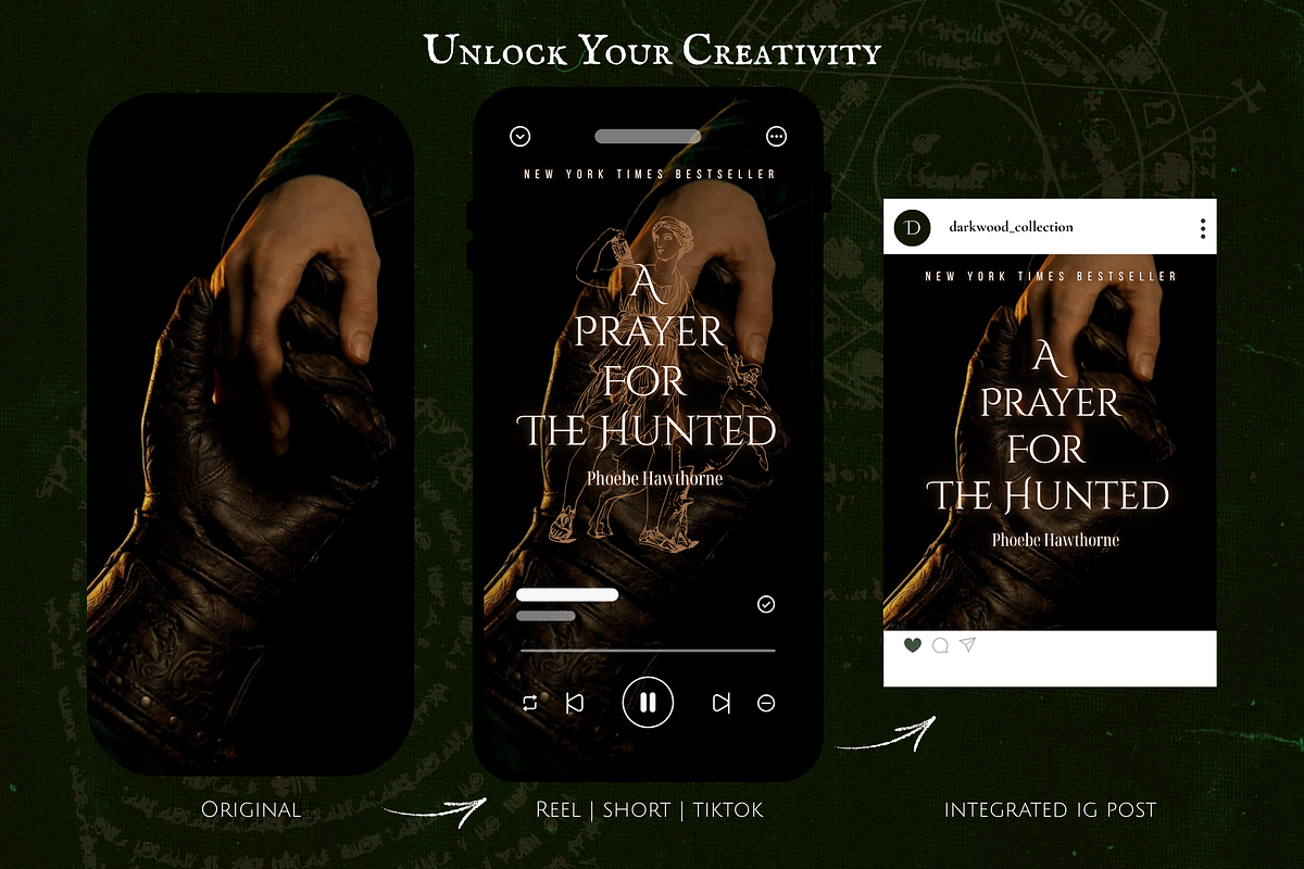 Darkwood Aesthetic Video Bundle, a Social Media Template by The Flossy Finch (Photo 21 of 24)