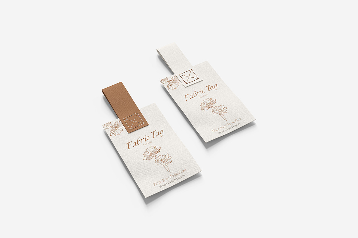 Fabric Tag Mockup, a Product Mockup by MrLetters (Photo 3 of 5)