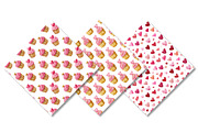 Valentine's Day Hearts Patterns, a Pattern Graphic by Canvas Craft (Thumbnail 4 of 4)