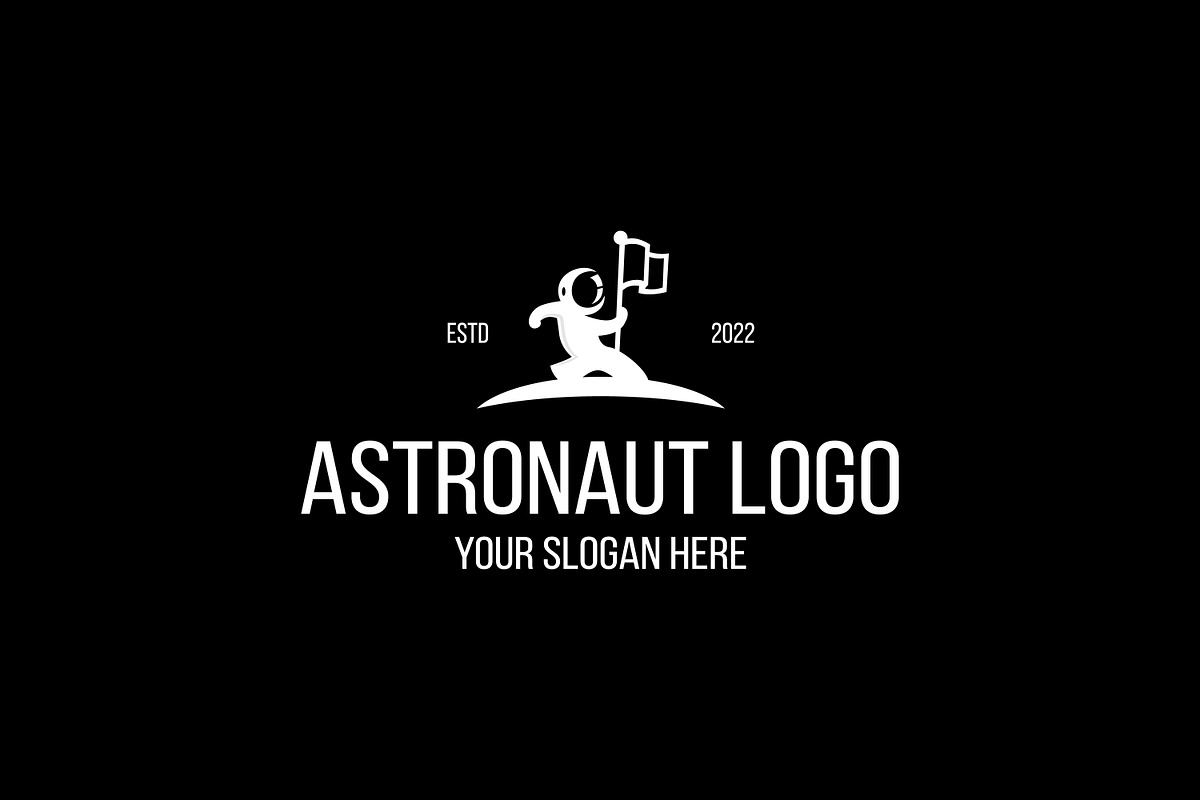 Astronaut Logo, a Branding & Logo Template by juliawan