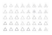 Logo Creator Triangle Shapes Edition, a Branding & Logo Template by Reshapely (Thumbnail 3 of 14)