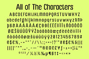 Spencer – Condensed Font, a Sans Serif Font by Craft Supply Co. (Thumbnail 8 of 8)