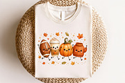 Cute Fall Friends Doodle PNG, an Object Illustration by CraftArtStudio (Thumbnail 4 of 4)