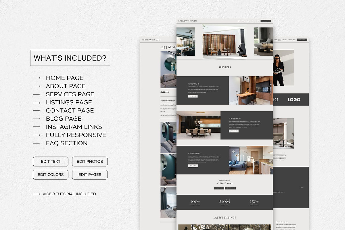 Squarespace 7.1 Template: Riverstone, a Squarespace Template by Deb Creative Studio (Photo 8 of 9)