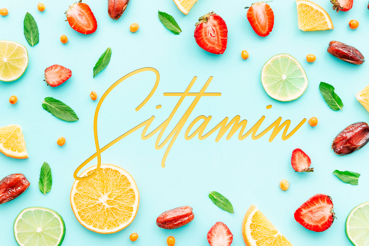 Amorisa Signature Font, a Script Font by Maulana Creative (Photo 5 of 6)