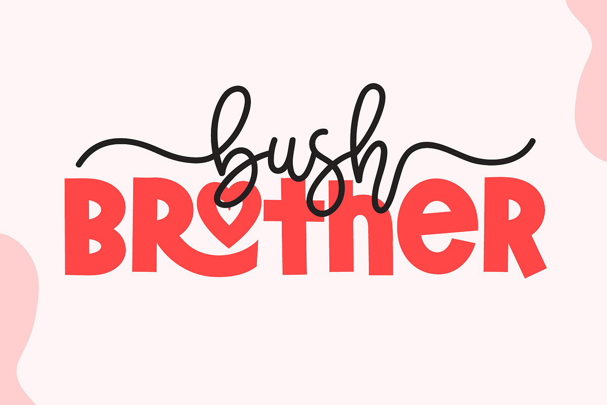 Thick Lover - Cute Font Duo, a Handwritten Font by Airotype (Photo 3 of 12)