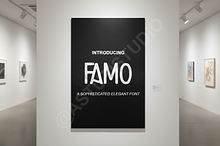 Famo: Modern Luxury Serif Typeface
