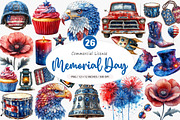Faux Rhinestone Memorial Day PNG, an Illustration by SinaCreation (Thumbnail 1 of 5)