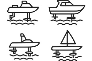 Variety of vector illustrations, a Transportation Illustration by ZinetroN